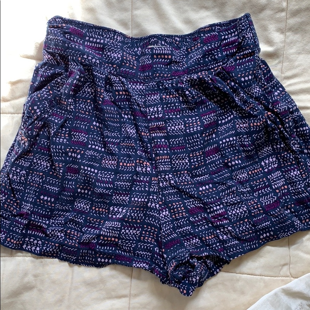 High waisted shorts light weight.